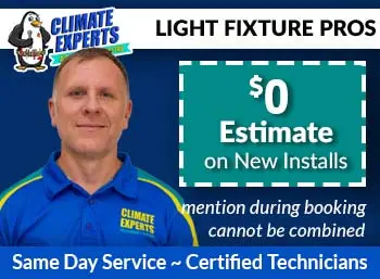 melbourneLight Fixtures Replacement & Installation Climate Experts Air, Plumbing & Electric